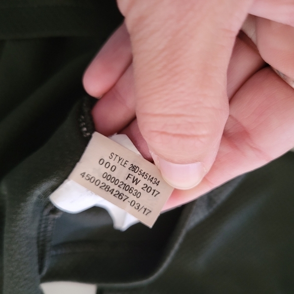 Under Armour Camping Long-Sleeve Tee Green Orange Wicking Green Orange Size 5 - Picture 5 of 7